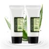 2PCS Aloe Vera Face Sunscreen | Moisturizing, Non-Greasy Facial Sunscreen Cream for All Skin Types | Travel-Size, Oil-Free Daily Face Moisturizer