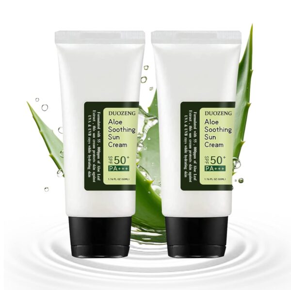 2PCS Aloe Vera Face Sunscreen