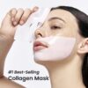 BIODANCE Bio-Collagen Real Deep Mask, Hydrating Overnight Hydrogel Mask, Pore Minimizing, Elasticity Improvement, 34g x 4ea